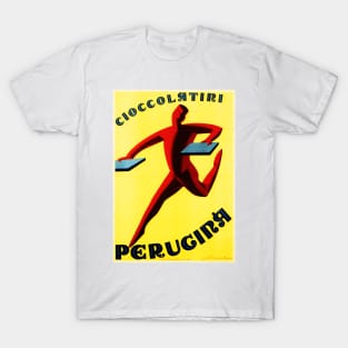 CIOCCOLATINI PERUCINA by Federico Seneca 1929 Vintage Italian Chocolates Advertising Art T-Shirt